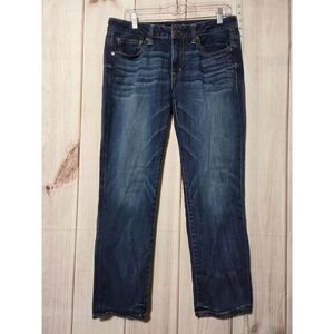 American Eagle Outfitters Jeans Dark Wash Denim Ladies‎ Size 6 Slouchy